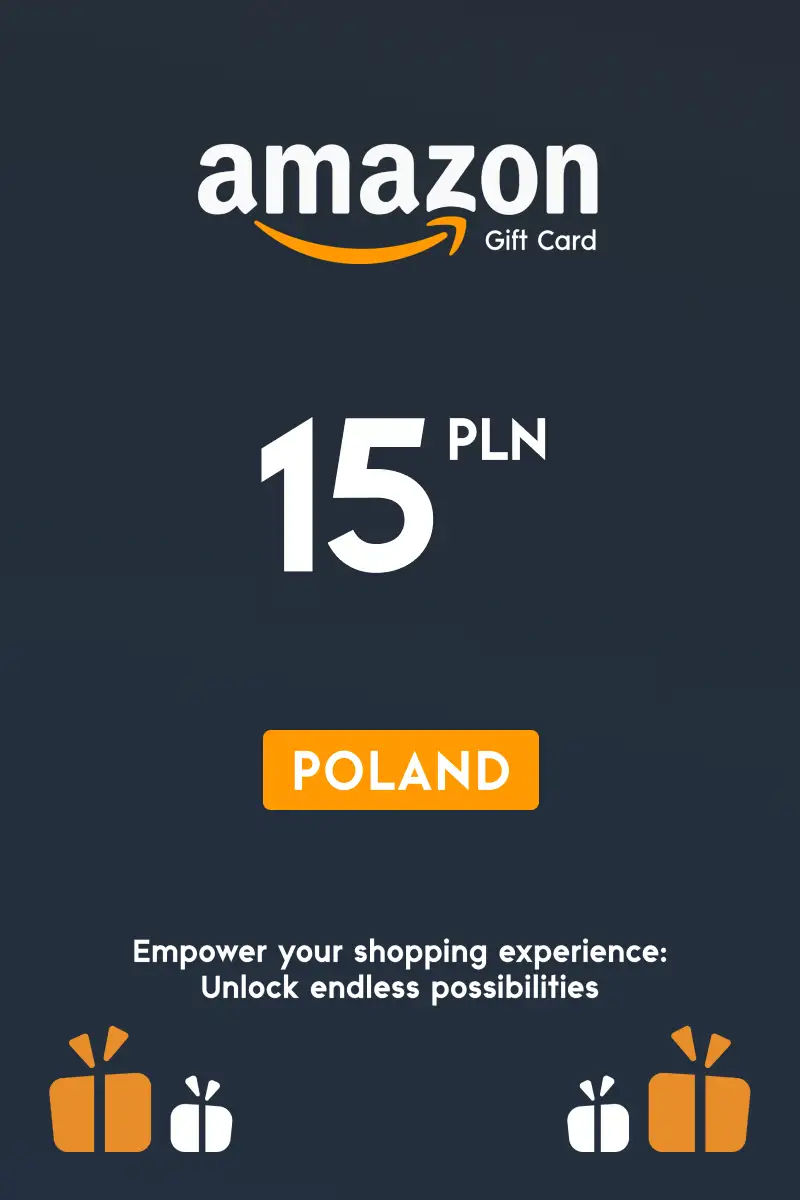 Amazon 15 PLN Gift Card (Poland) - Digital Key