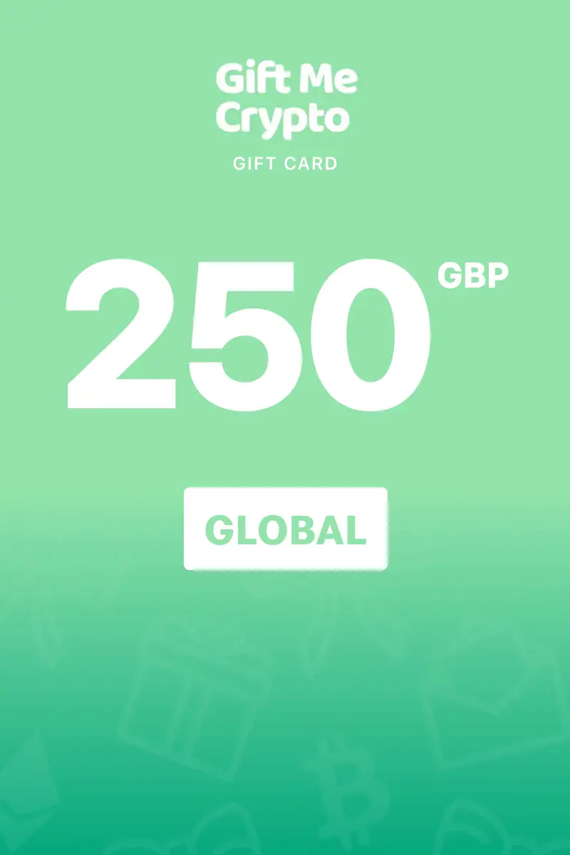 Gift Me Crypto 250 GBP Gift Card (Global) - Digital Key