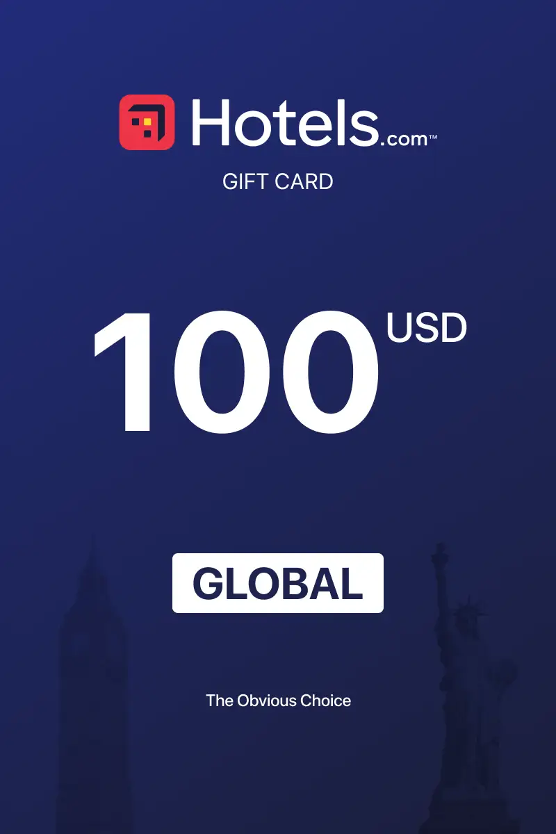 Hotels.com 100 USD Gift Card (Global) - Digital Key