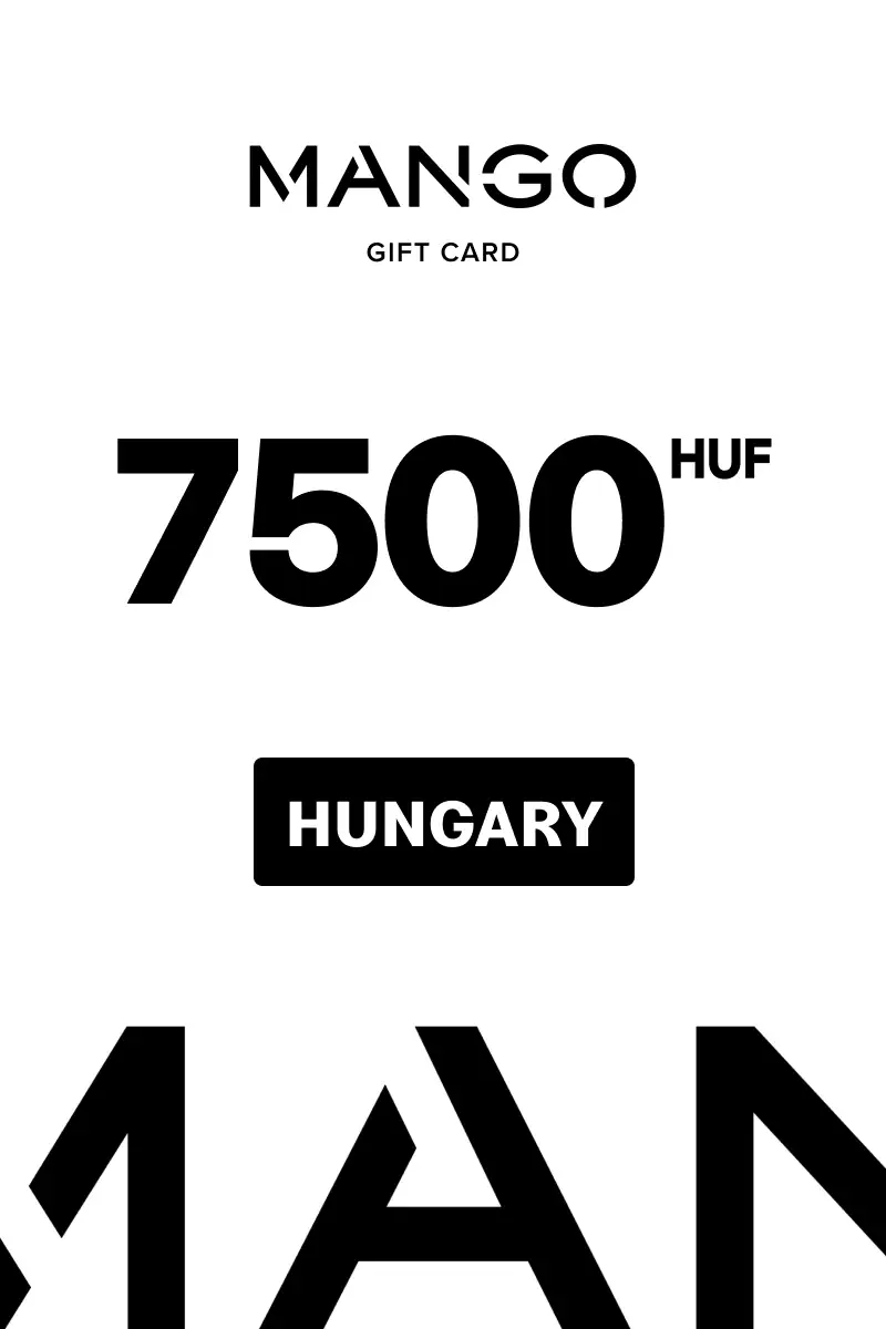 Mango 7500 HUF Gift Card (Hungary) - Digital Key