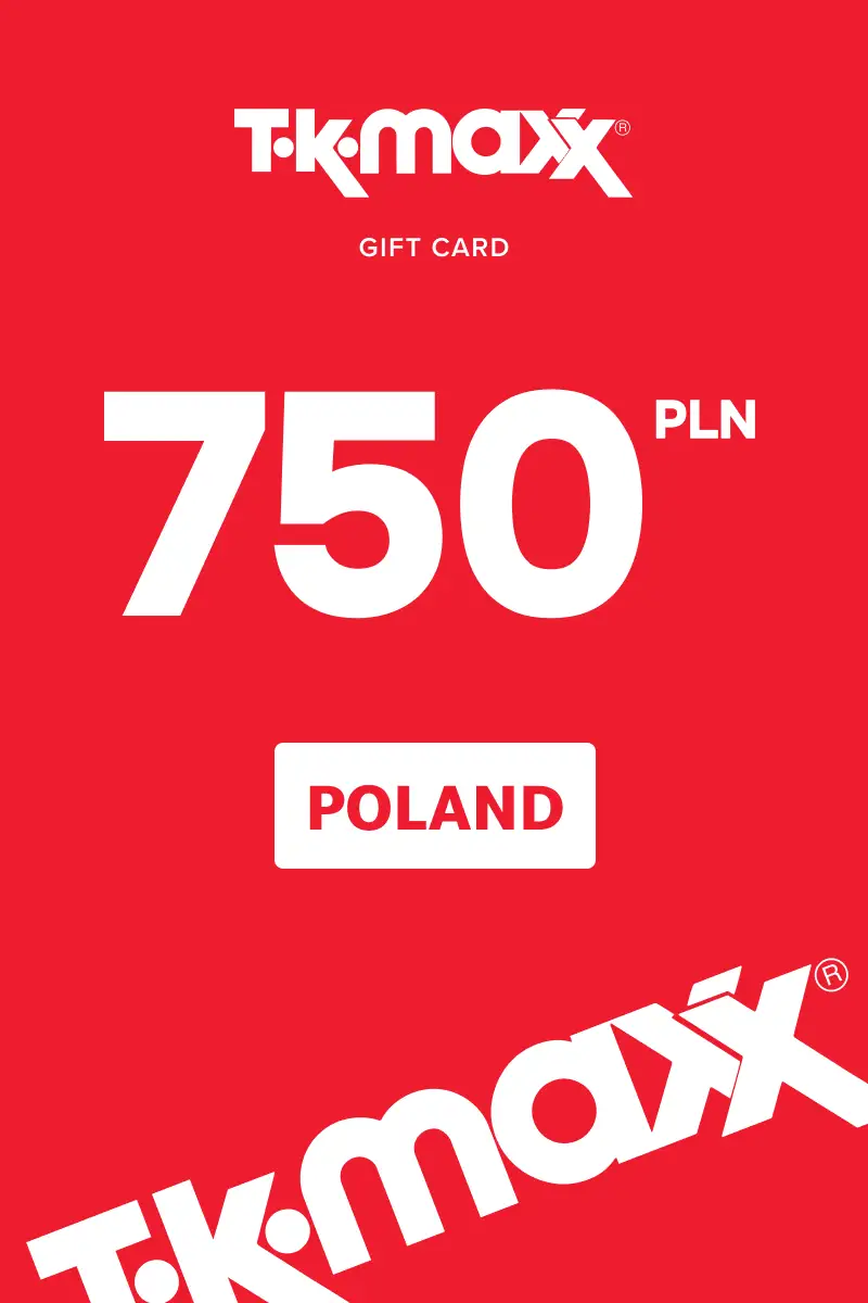 TK Maxx 750 PLN Gift Card (Poland) - Digital Key