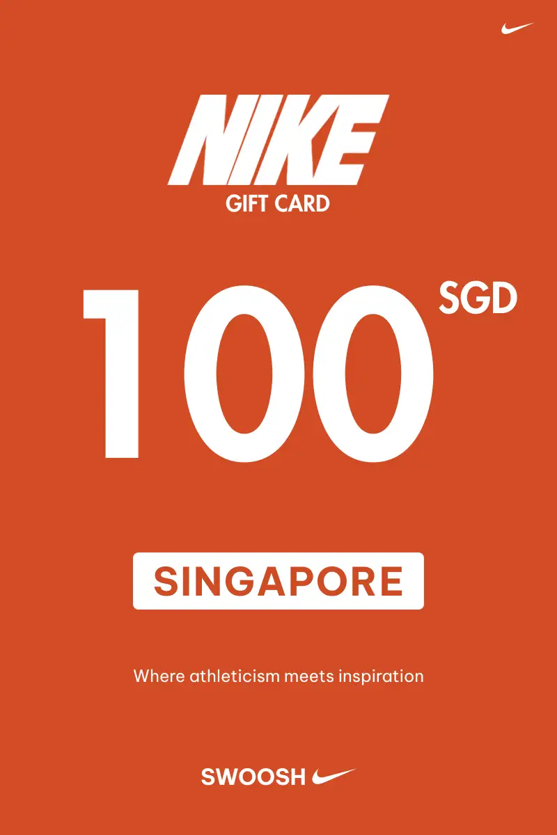 Nike 100 SGD Gift Card (Singapore) - Digital Key
