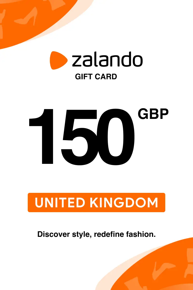 Zalando 150 GBP Gift Card (United Kingdom) - Digital Key