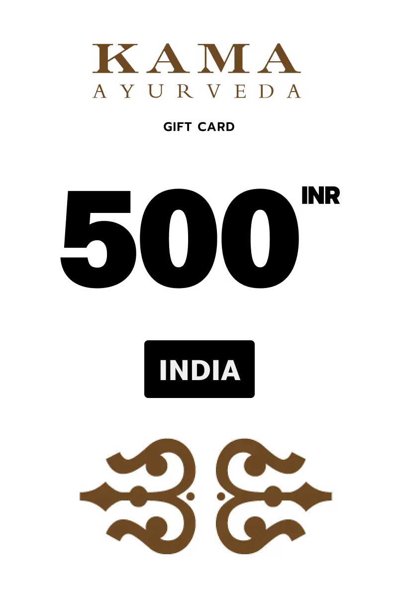Kama Ayurveda 500 INR Gift Card (India) - Digital Key