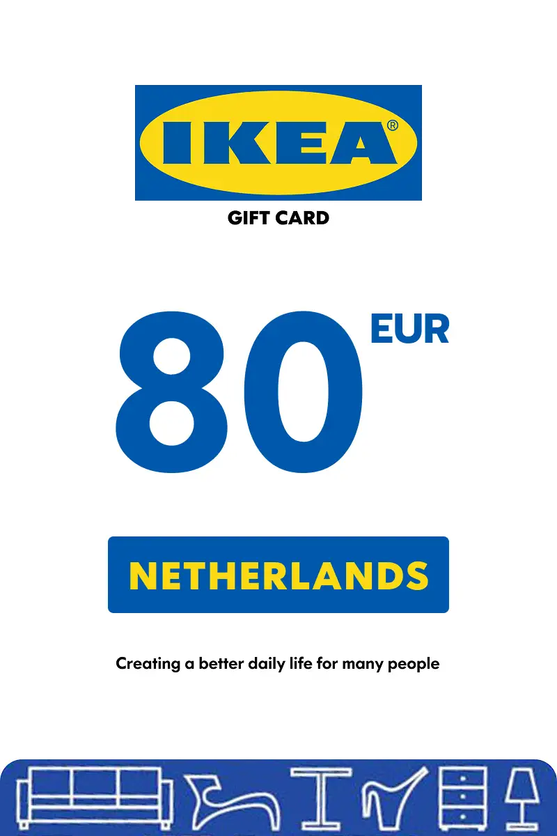 IKEA 80 EUR Gift Card (Netherlands) - Digital Key