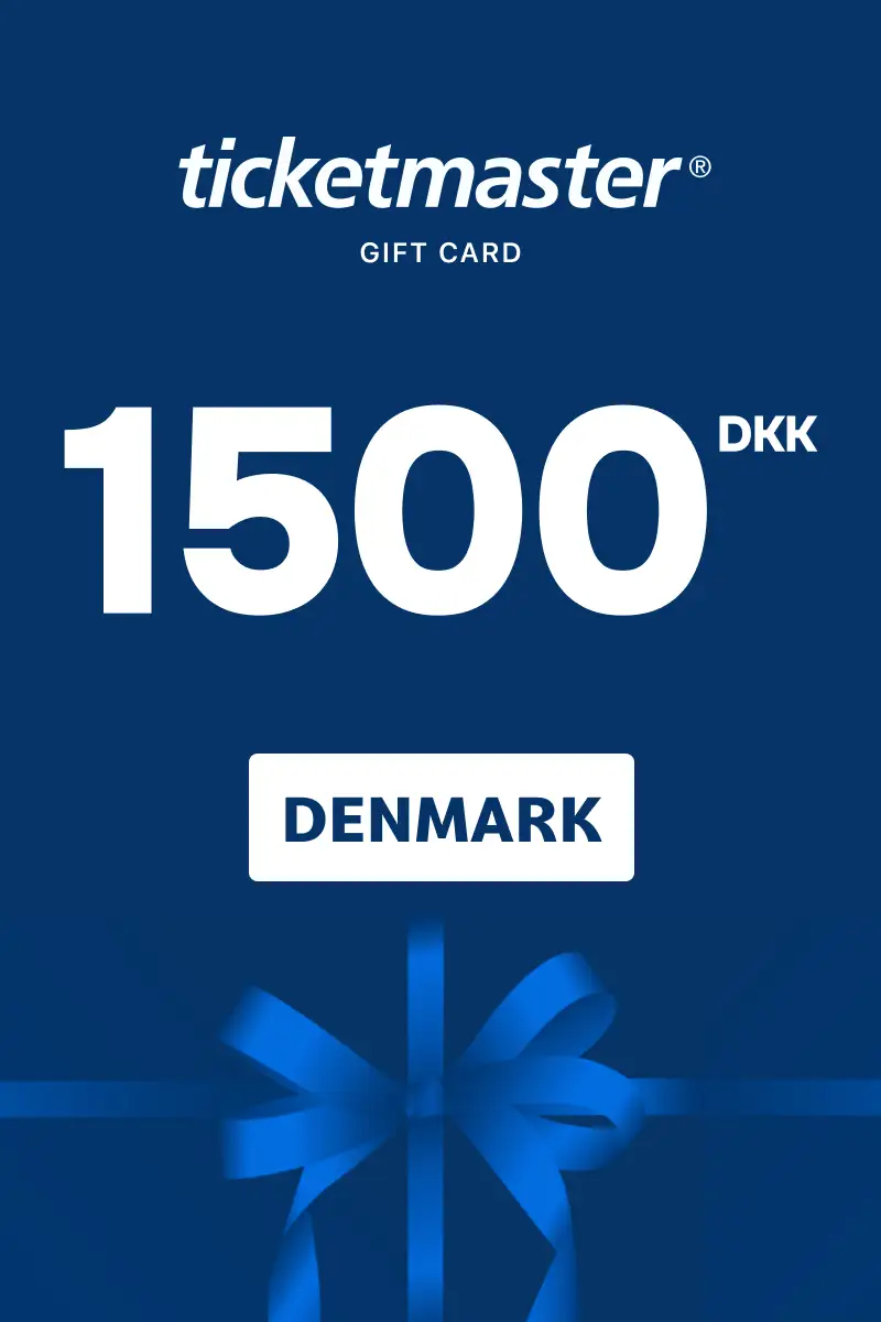 Ticketmaster 1500 DKK Gift Card (Denmark) - Digital Key