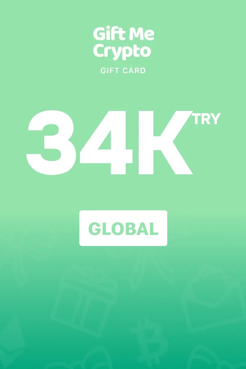Gift Me Crypto 34000 TRY Gift Card (Global) - Digital Key