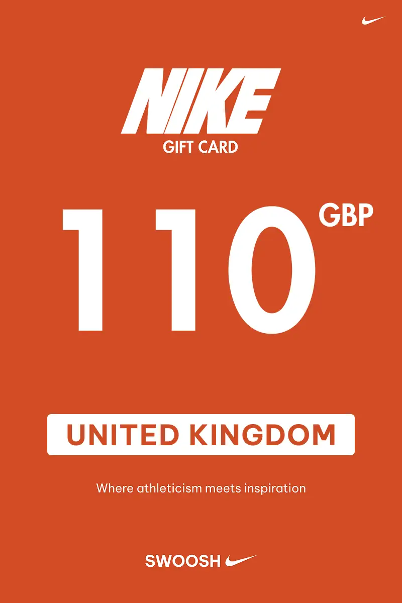 Nike 110 GBP Gift Card (United Kingdom) - Digital Key