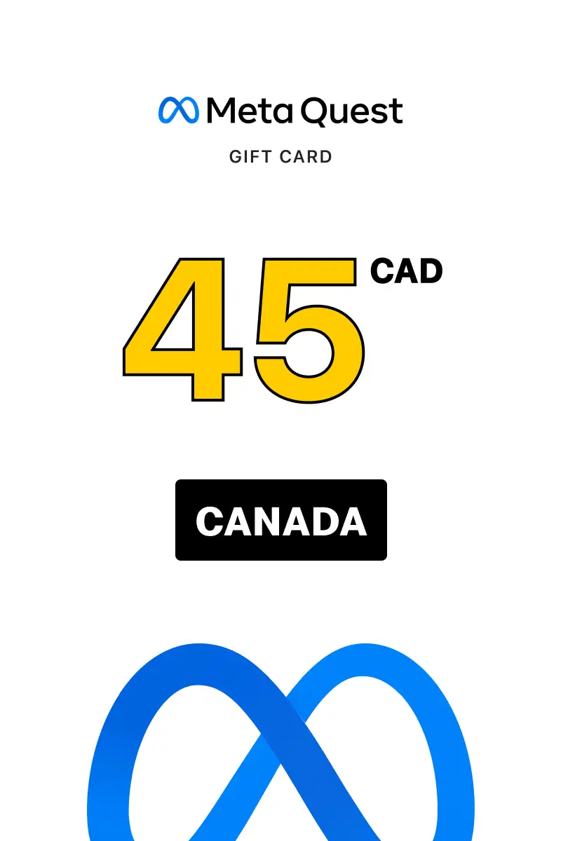 Meta Quest 45 CAD Gift Card (Canada) - Digital Key