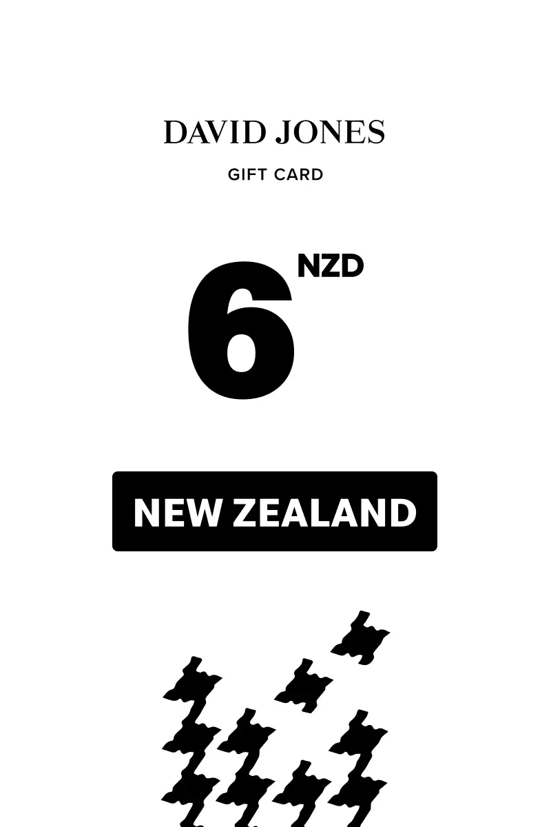 David Jones 6 NZD Gift Card (New Zealand) - Digital Key