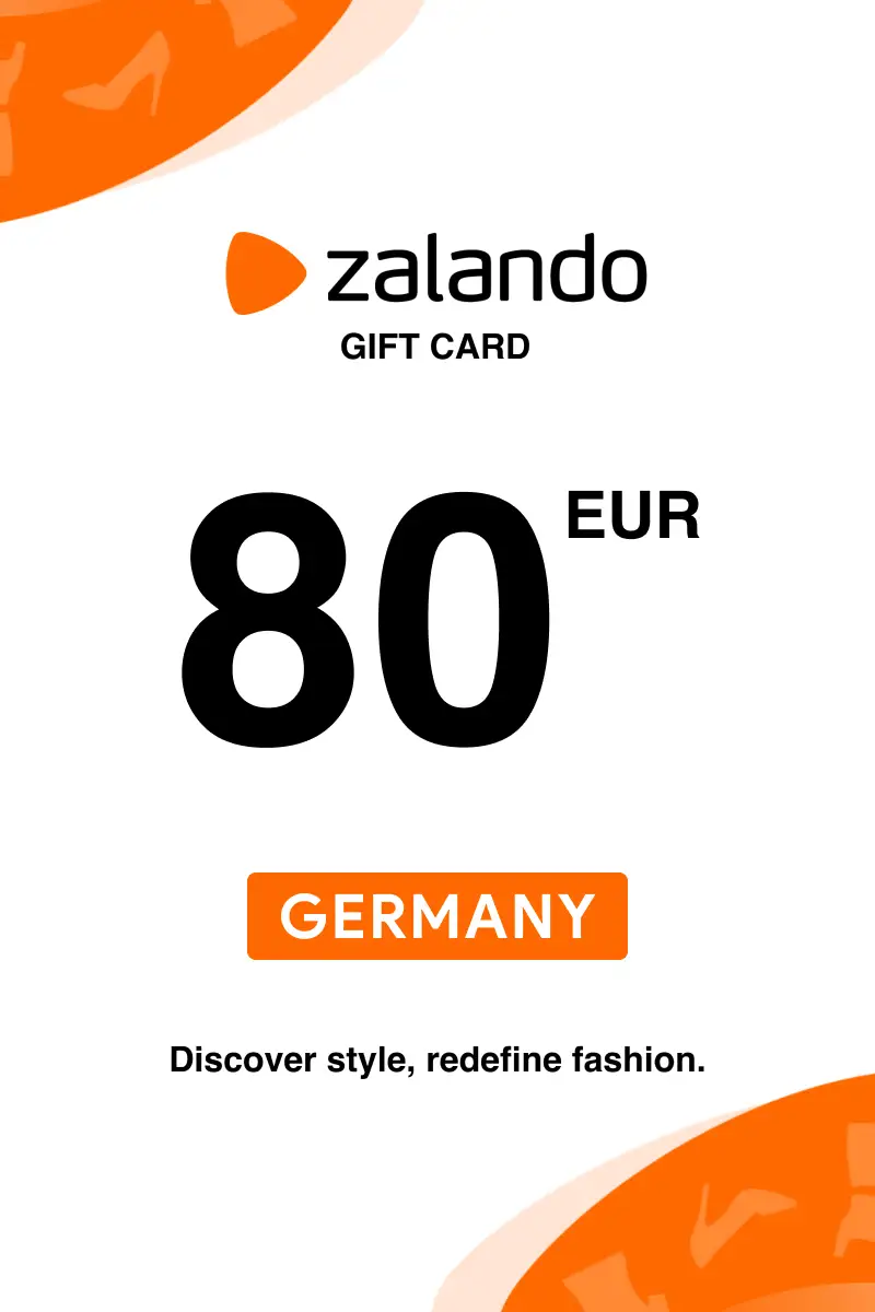 Zalando 80 EUR Gift Card (Germany) - Digital Key