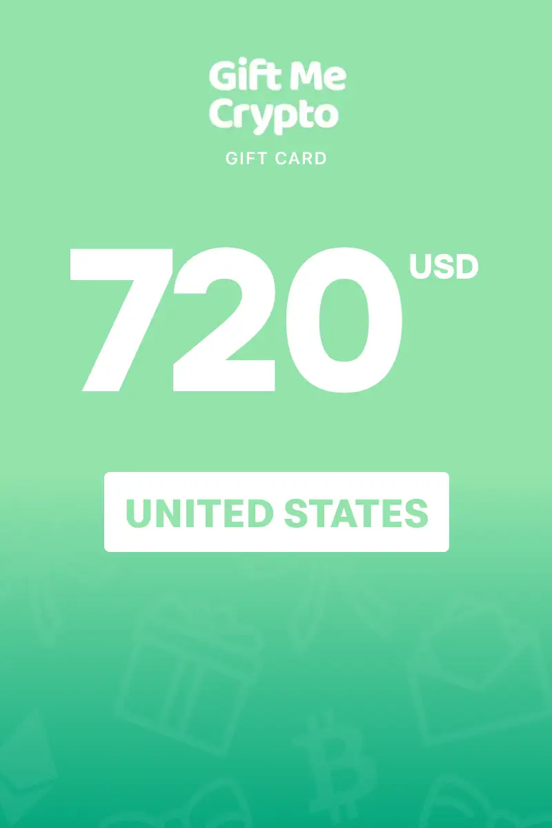 Gift Me Crypto (USDC) 720 USD Gift Card (United States) - Digital Key