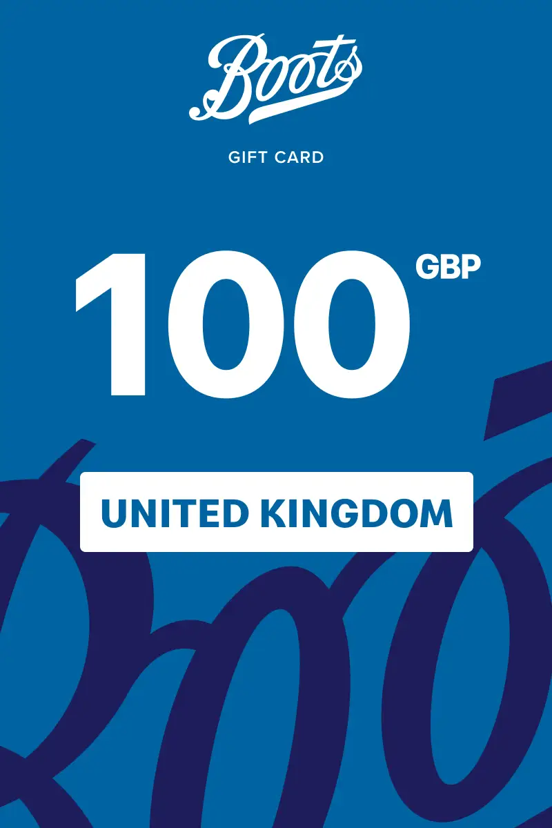 Boots 100 GBP Gift Card (United Kingdom) - Digital Key