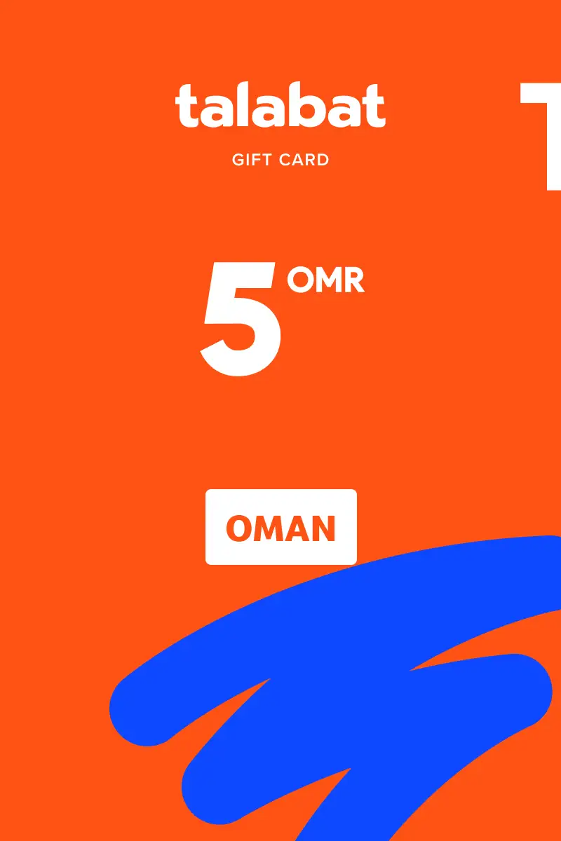 Talabat 5 OMR Gift Card (Oman) - Digital Key