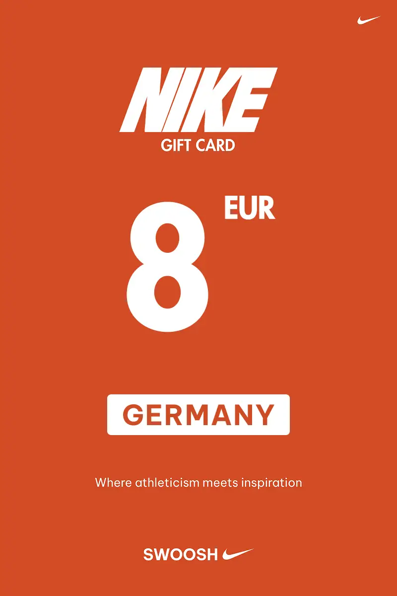 Nike 8 EUR Gift Card (Germany) - Digital Key