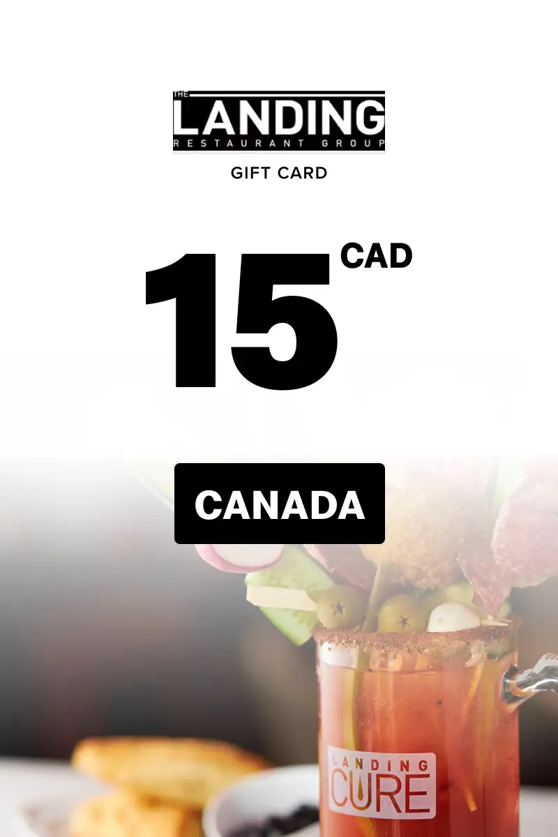 The Landing Group of Restaurants 15 CAD Gift Card (Canada) - Digital Key