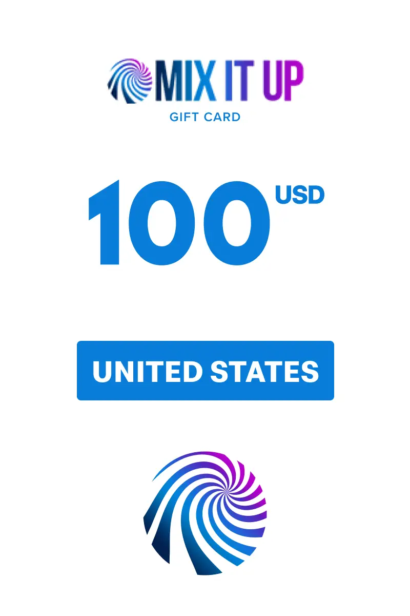 Mix It Up 100 USD Gift Card (United States) - Digital Key