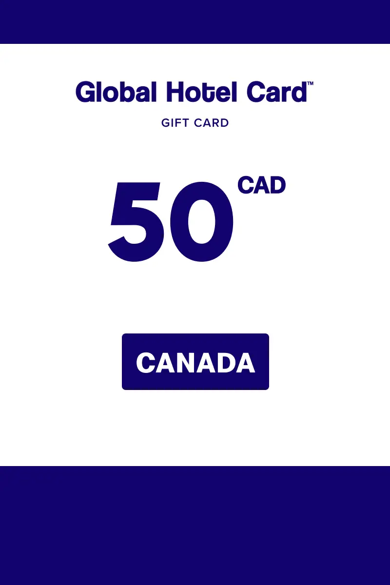 Global Hotel Card 50 CAD Gift Card (Canada) - Digital Key