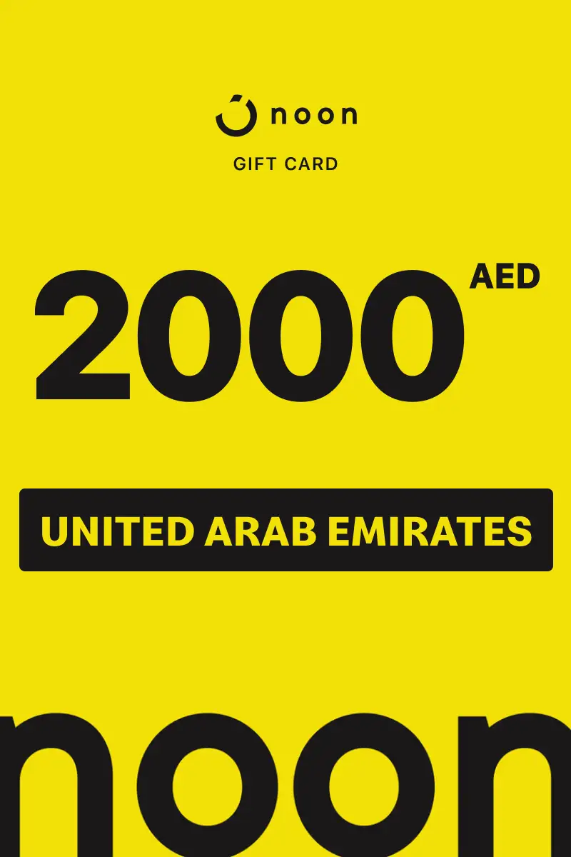 Noon 2000 AED Gift Card (United Arab Emirates) - Digital Key