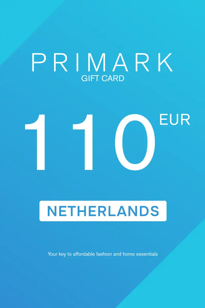 Primark 110 EUR Gift Card (Netherlands) - Digital Key