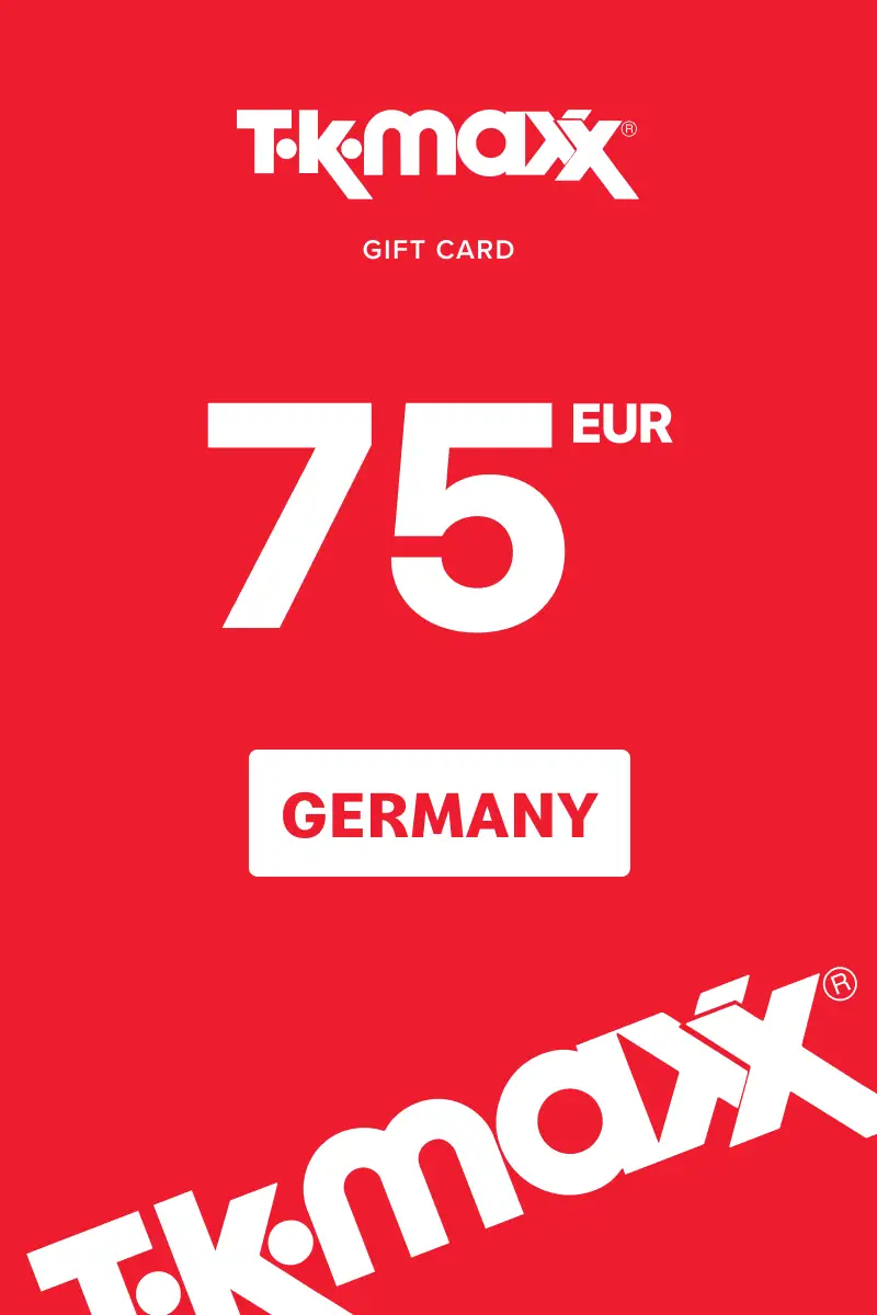 TK Maxx 75 EUR Gift Card (Germany) - Digital Key