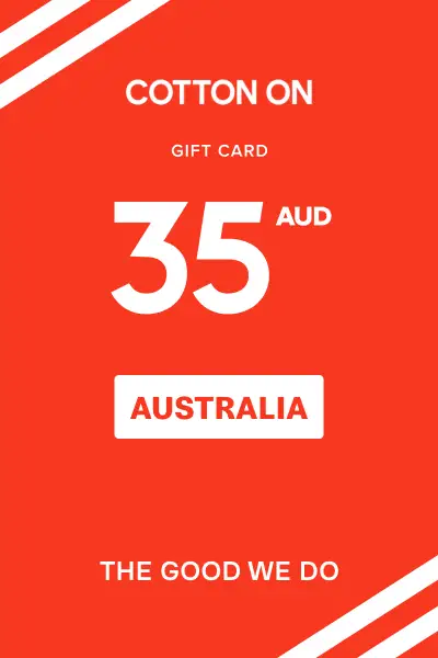 Cotton On Group 35 AUD Gift Card (Australia) - Digital Key
