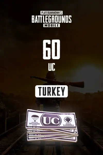 PUBG Mobile - 60 UC (Turkey) - Digital Key