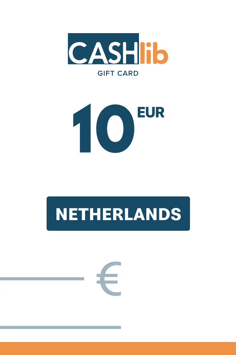 CASHlib 10 EUR Gift Card (Netherlands) - Digital Key