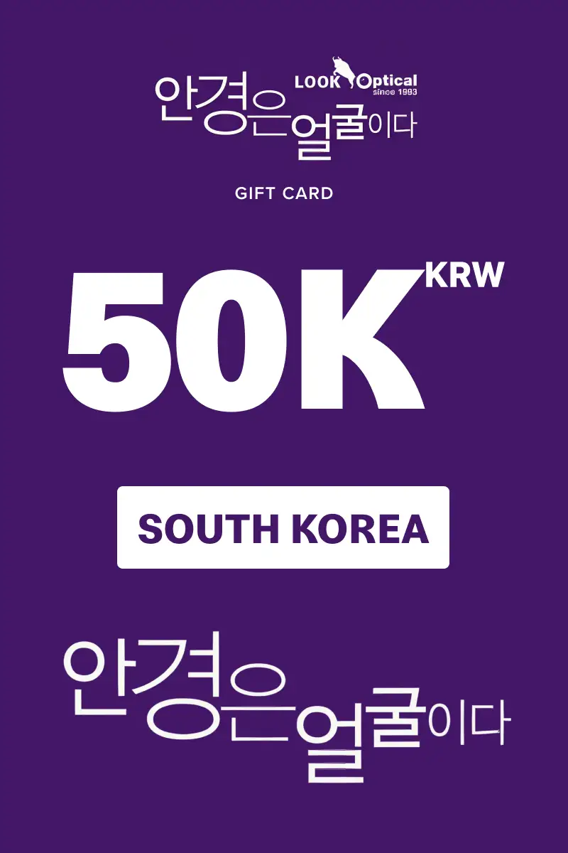Look Optical 50000 KRW Gift Card (South Korea) - Digital Key