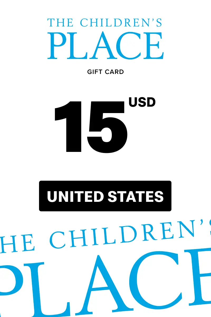 The Children's Place 15 USD Gift Card (United States) - Digital Key