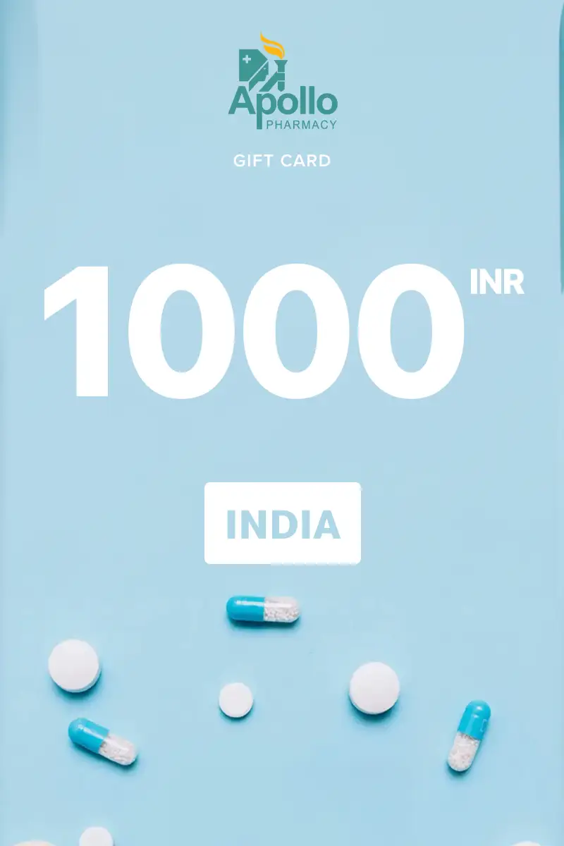 Apollo Pharmacy 1000 INR Gift Card (India) - Digital Key