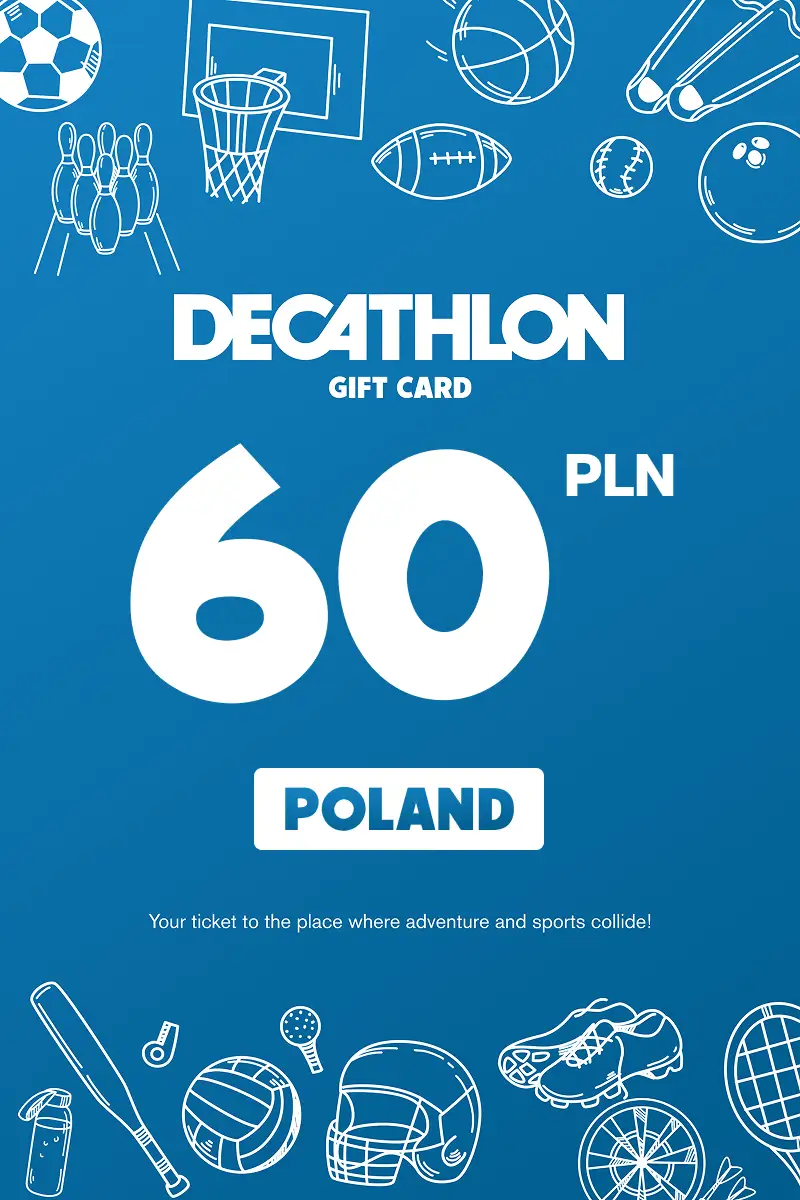 Decathlon 60 PLN Gift Card (Poland) - Digital Key