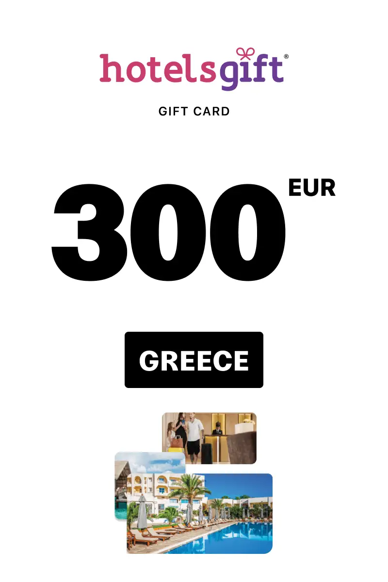 Hotels Gift 300 EUR Gift Card (Greece) - Digital Key