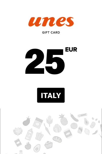 Unes 25 EUR Gift Card (Italy) - Digital Key