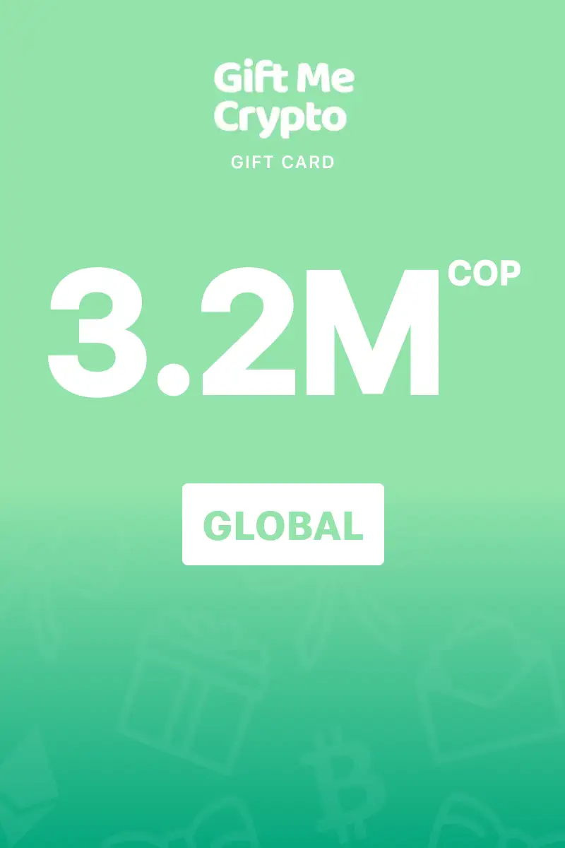 Gift Me Crypto 3200000 COP Gift Card (Global) - Digital Key
