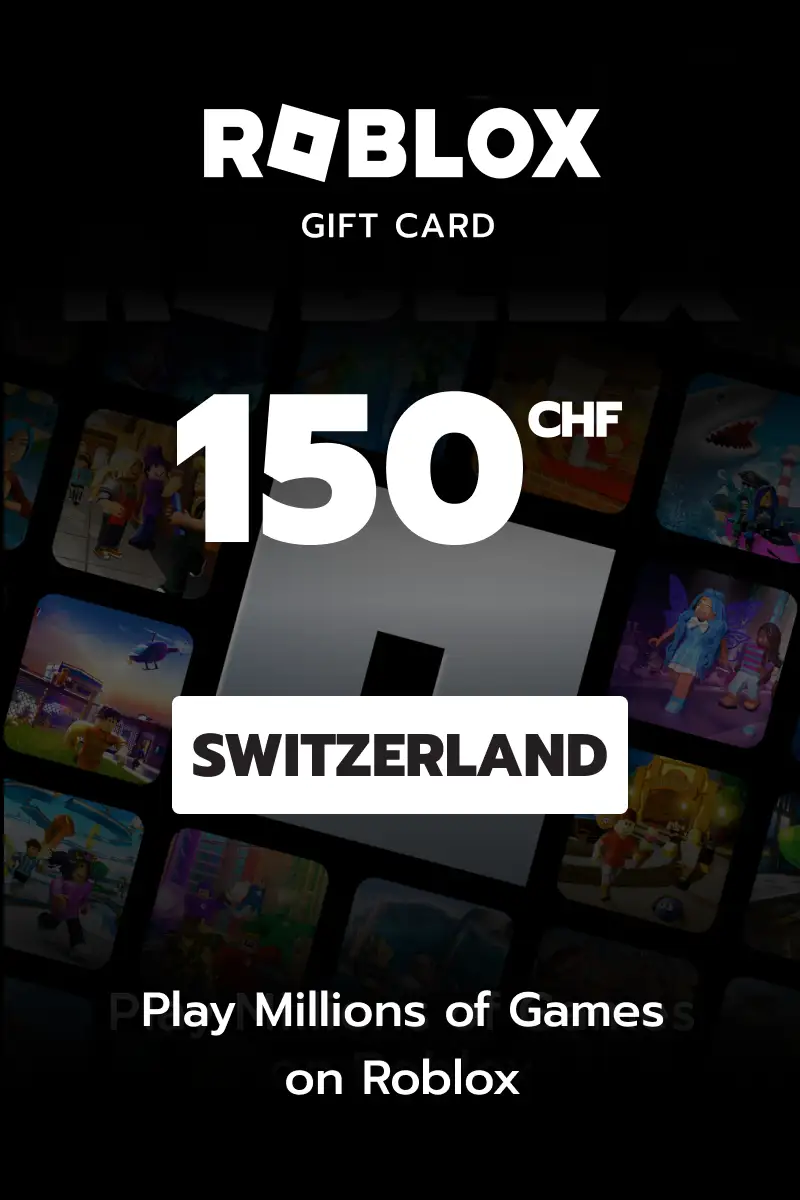 Roblox 150 CHF Gift Card (Switzerland) - Digital Key