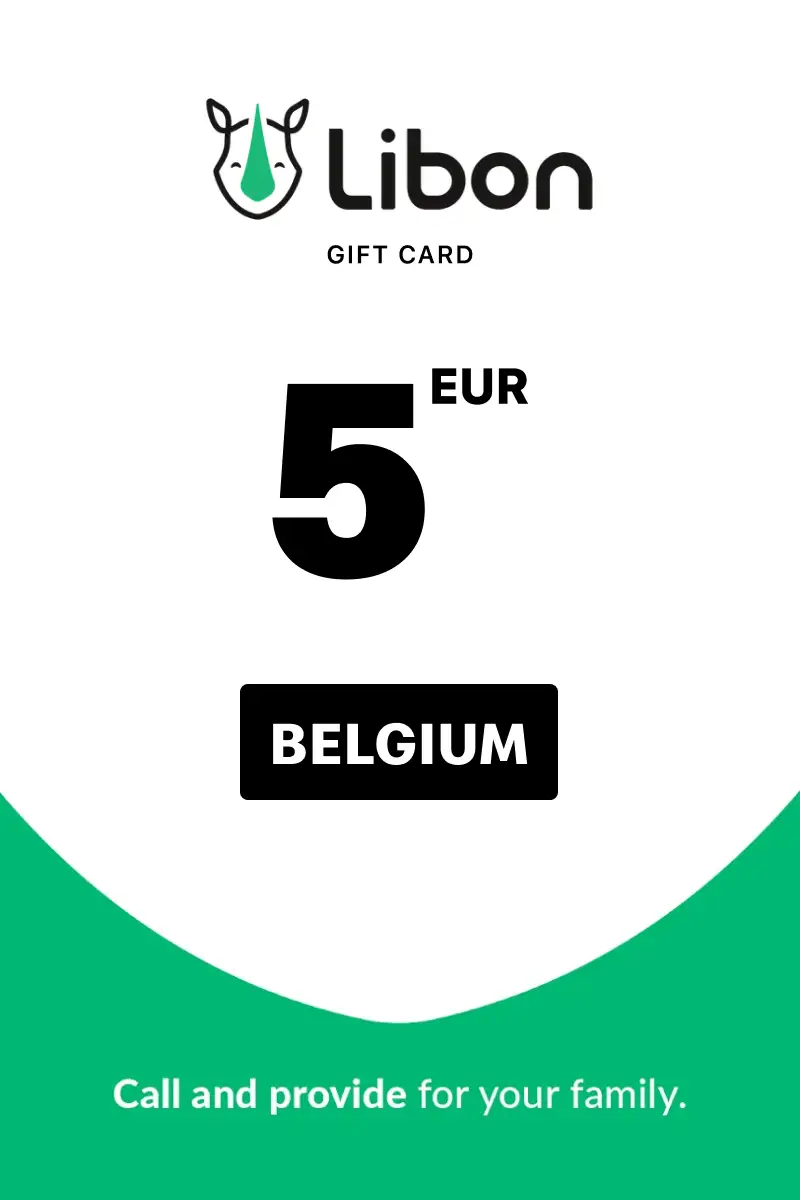 Libon 5 EUR Gift Card (Belgium) - Digital Key