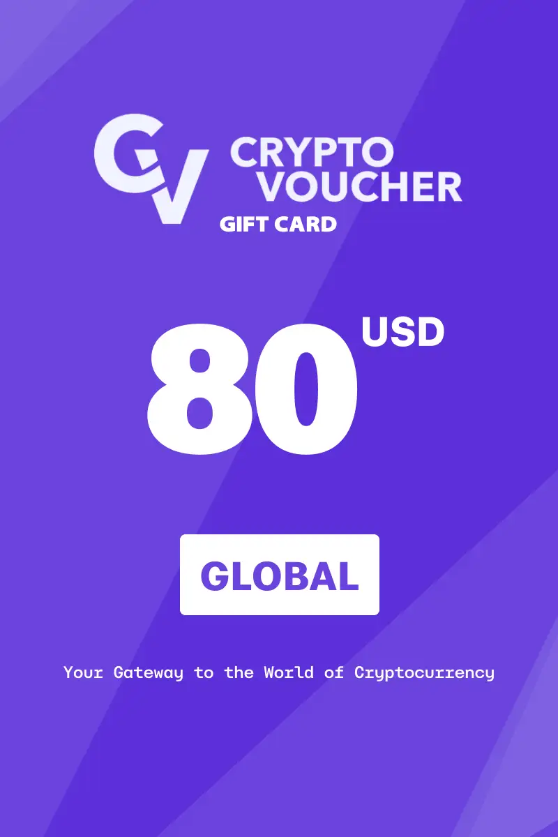 Crypto Voucher (ETH) 80 USD Gift Card (Global) - Digital Key