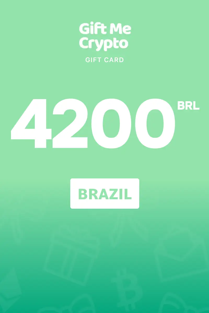 Gift Me Crypto 4200 BRL Gift Card (Brazil) - Digital Key
