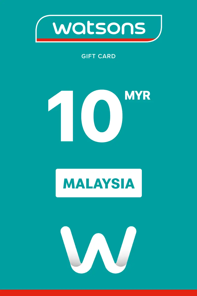 Watsons 10 MYR Gift Card (Malaysia) - Digital Key
