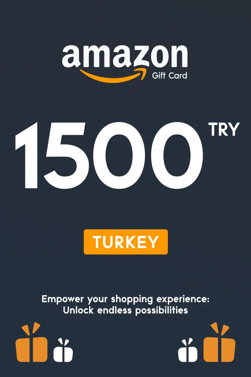 Amazon 1500 TRY Gift Card (Turkey) - Digital Key