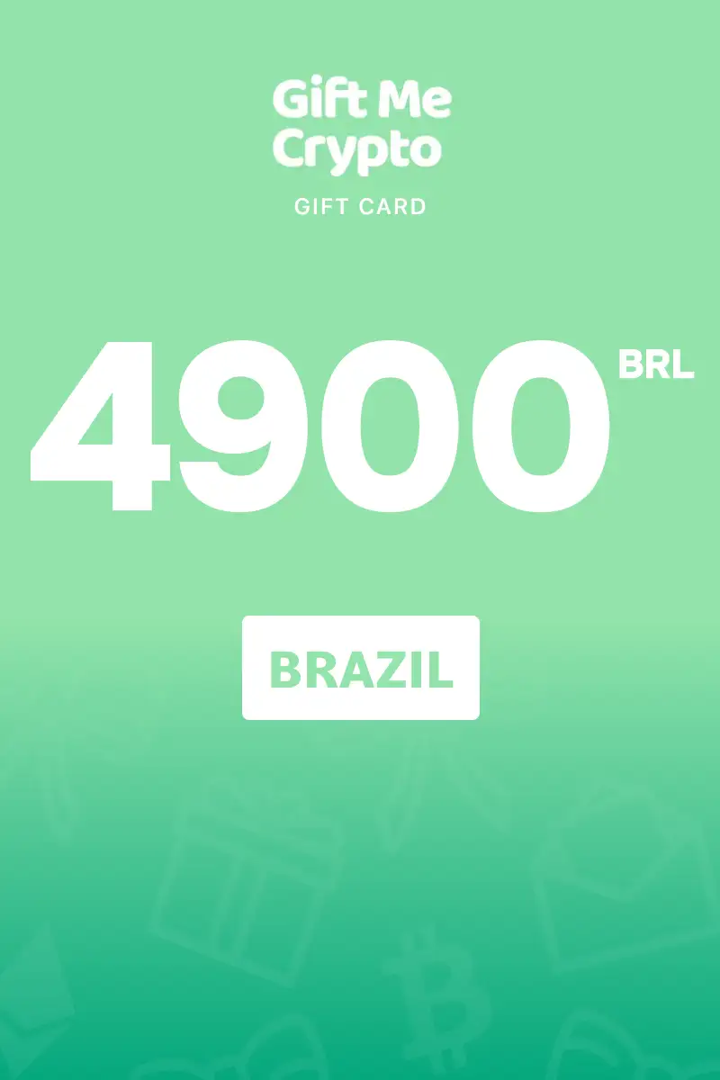 Gift Me Crypto 4900 BRL Gift Card (Brazil) - Digital Key