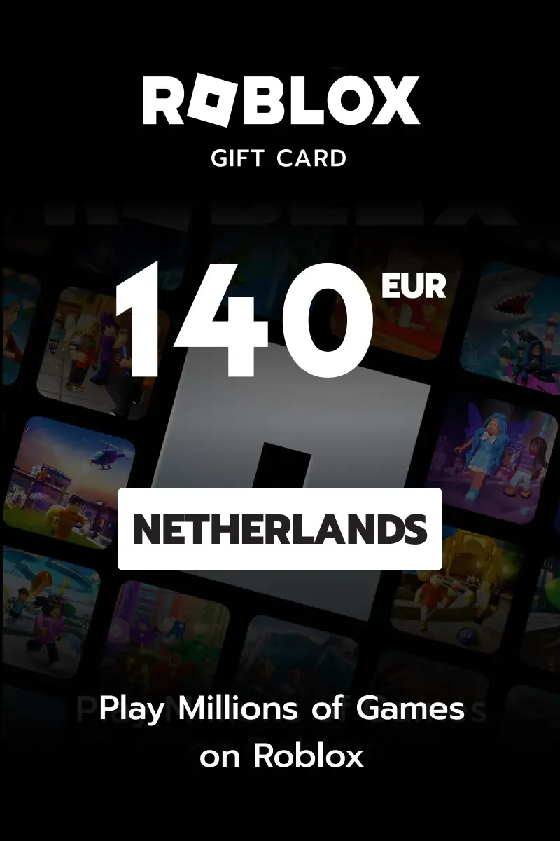 Roblox 140 EUR Gift Card (Netherlands) - Digital Key
