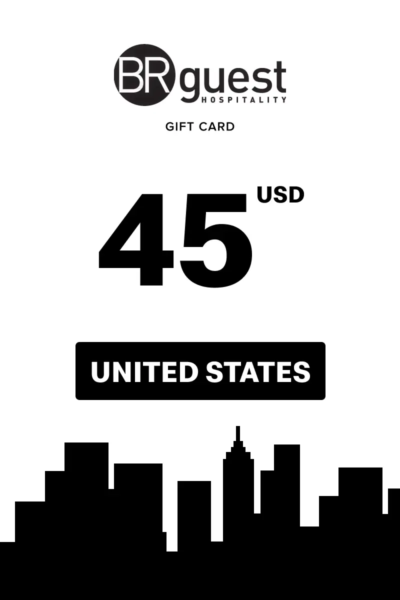 BR Guest Hospitality 45 USD Gift Card (United States) - Digital Key