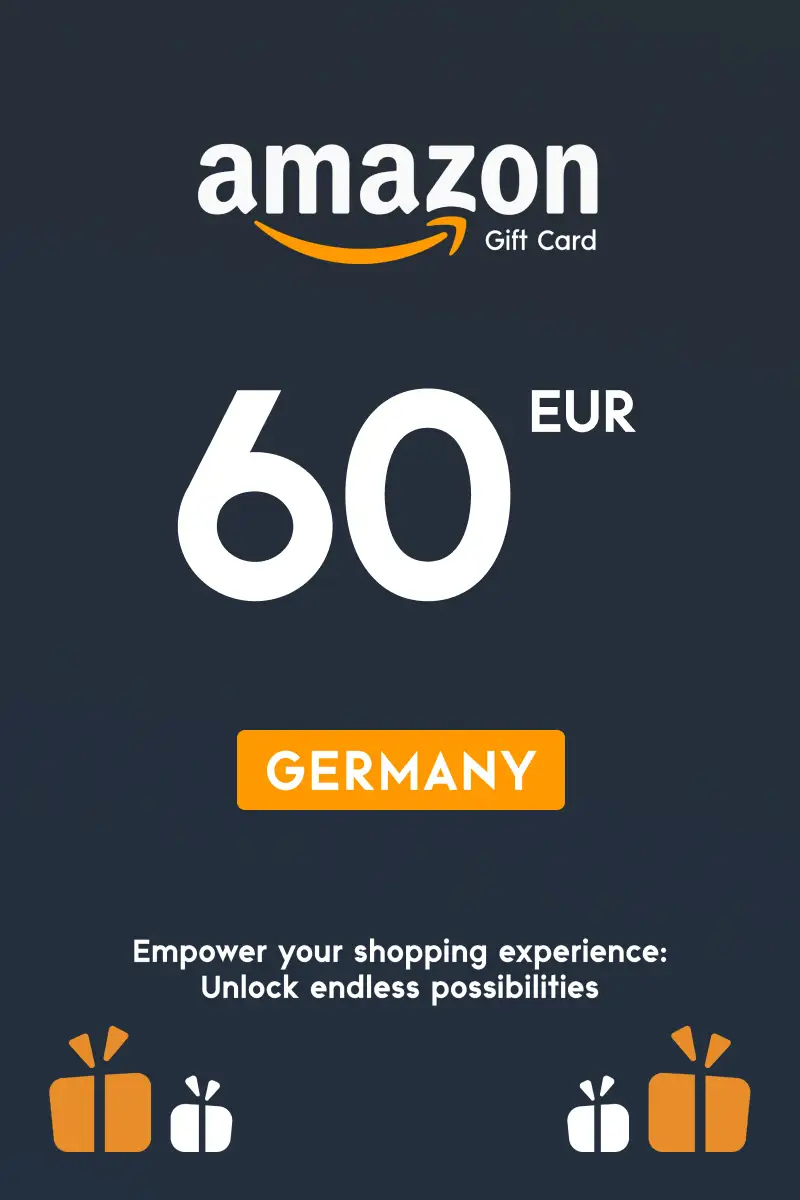 Amazon 60 EUR Gift Card (Germany) - Digital Key