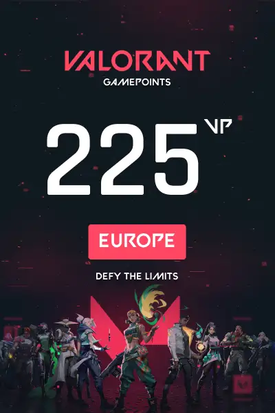 VALORANT 225 Valorant Points (Europe) - Digital Key