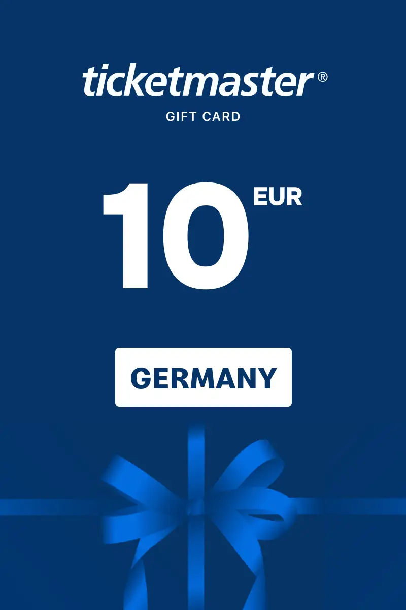 Ticketmaster 10 EUR Gift Card (Germany) - Digital Key