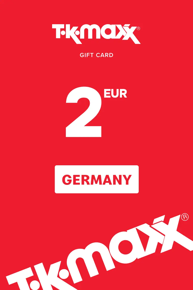 TK Maxx 2 EUR Gift Card (Germany) - Digital Key