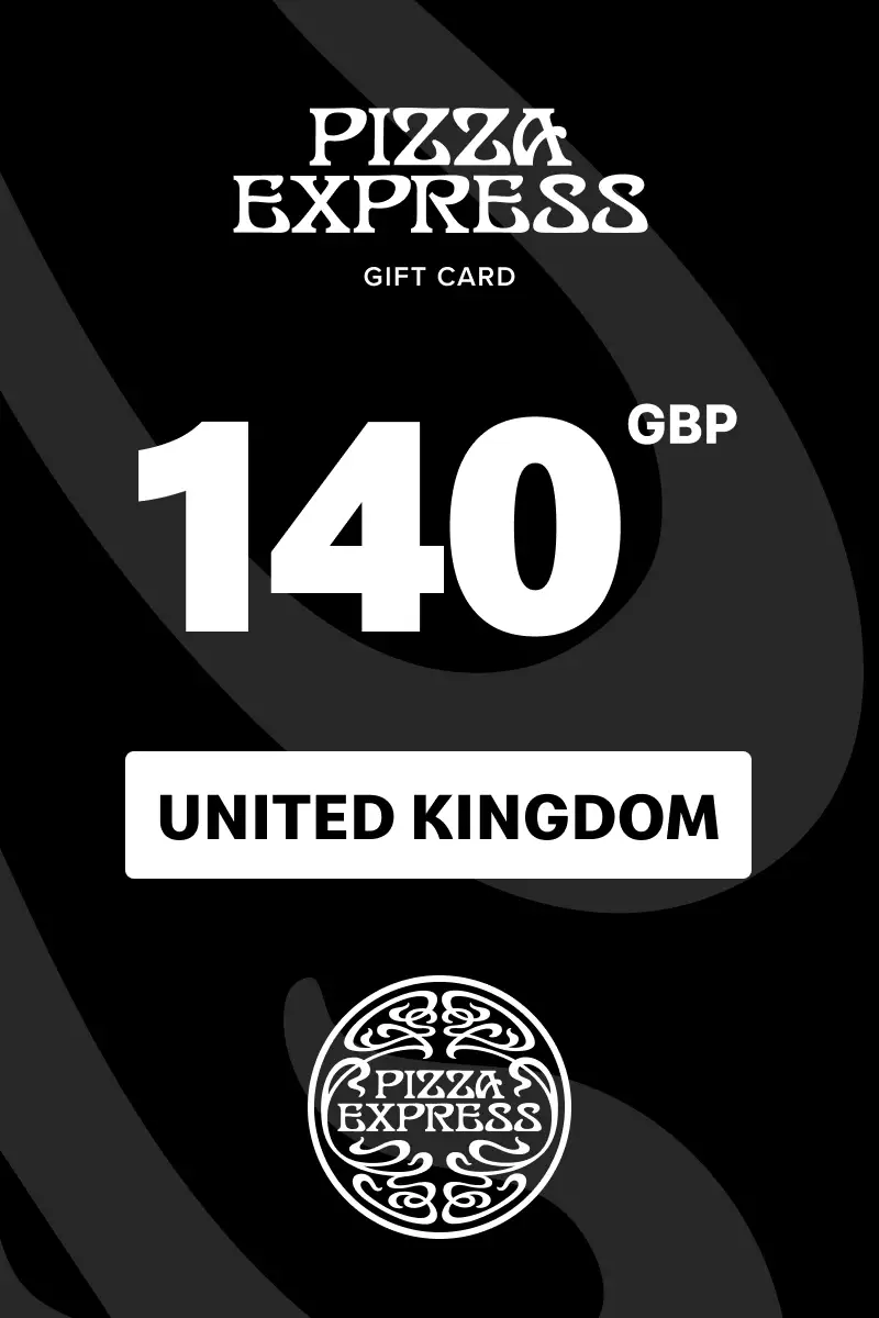 Pizza Express 140 GBP Gift Card (United Kingdom) - Digital Key