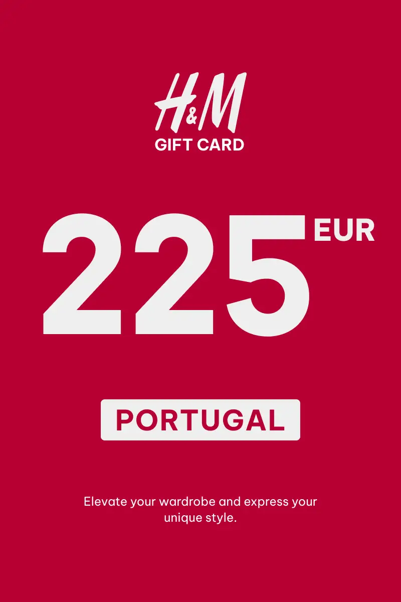 HandM 225 EUR Gift Card (Portugal) - Digital Key